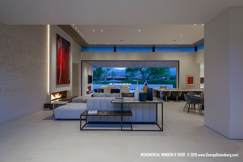 Property showcase living room